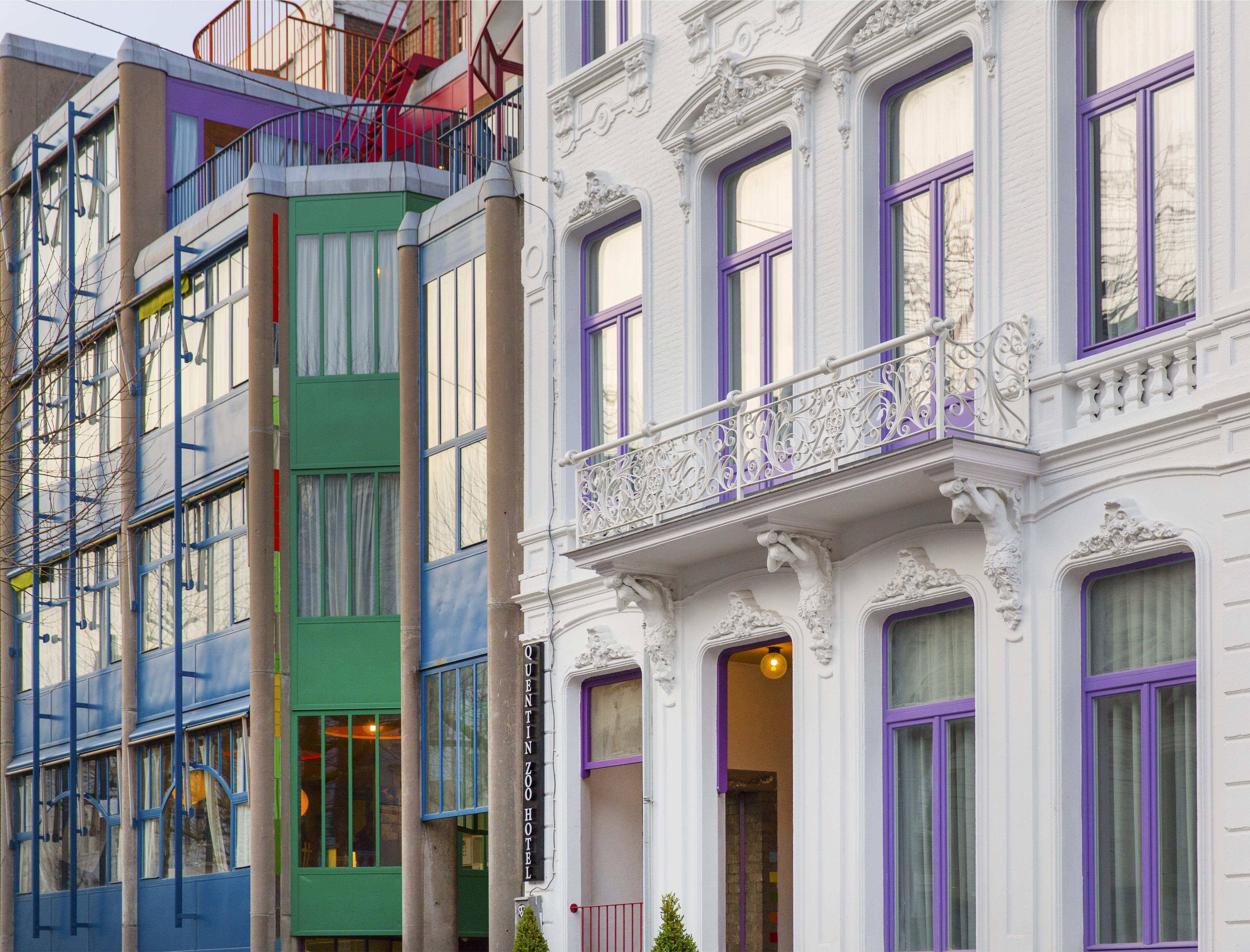 Quentin Zoo Hotel Amsterdam Eksteriør bilde